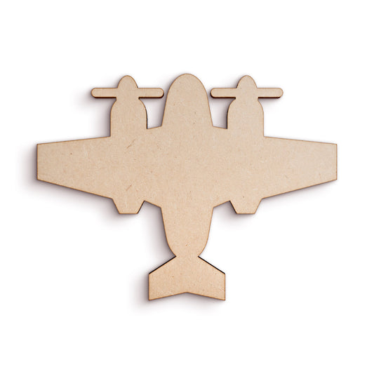 Plane wood craft shape SKU742491