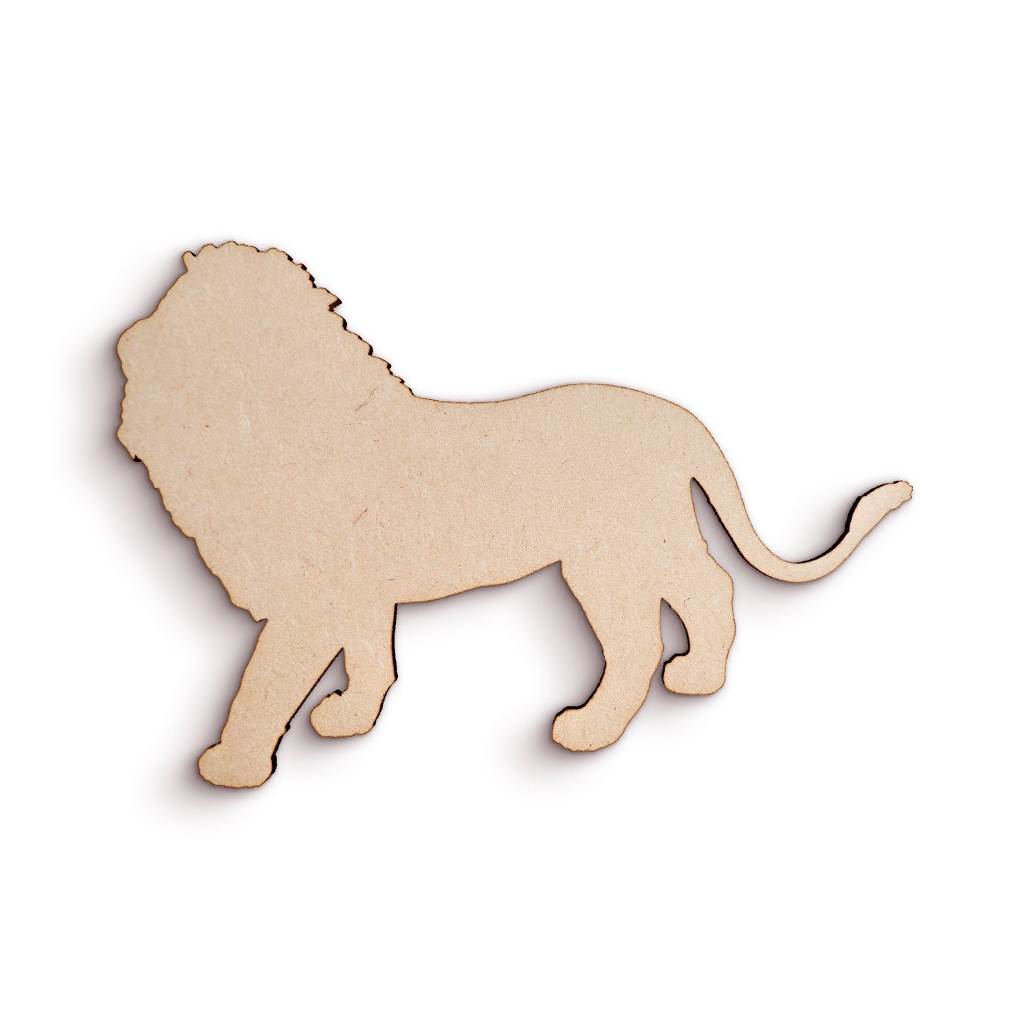 Lion wood craft shape SKU762820