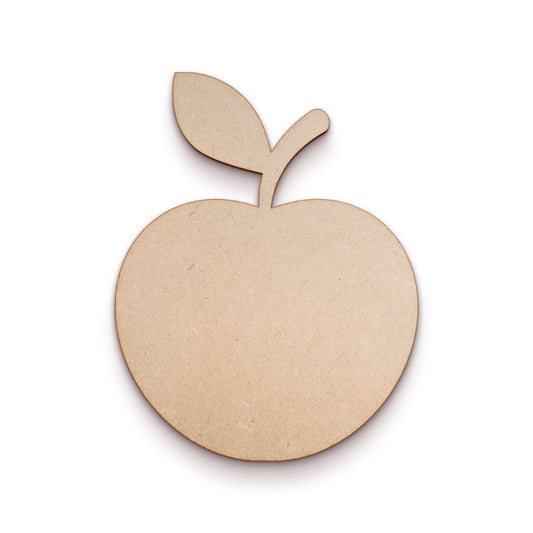 Apple wood craft shape SKU775499