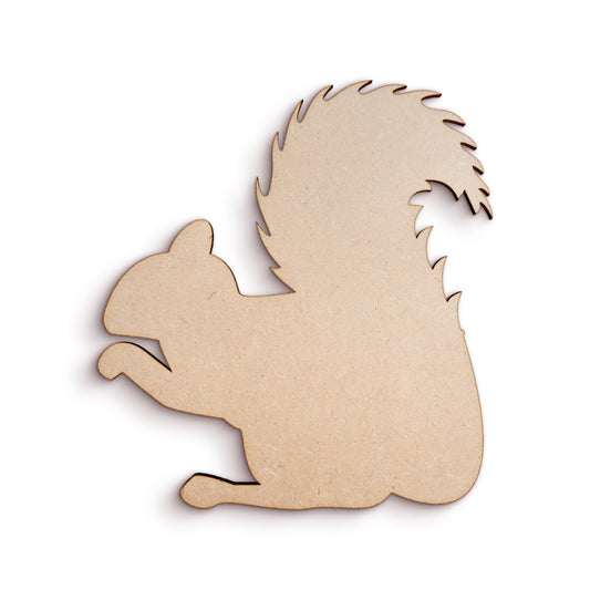 Squirrel wood craft shape SKU782046