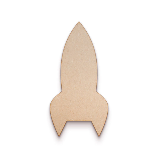 Space Rocket wood craft shape SKU786470