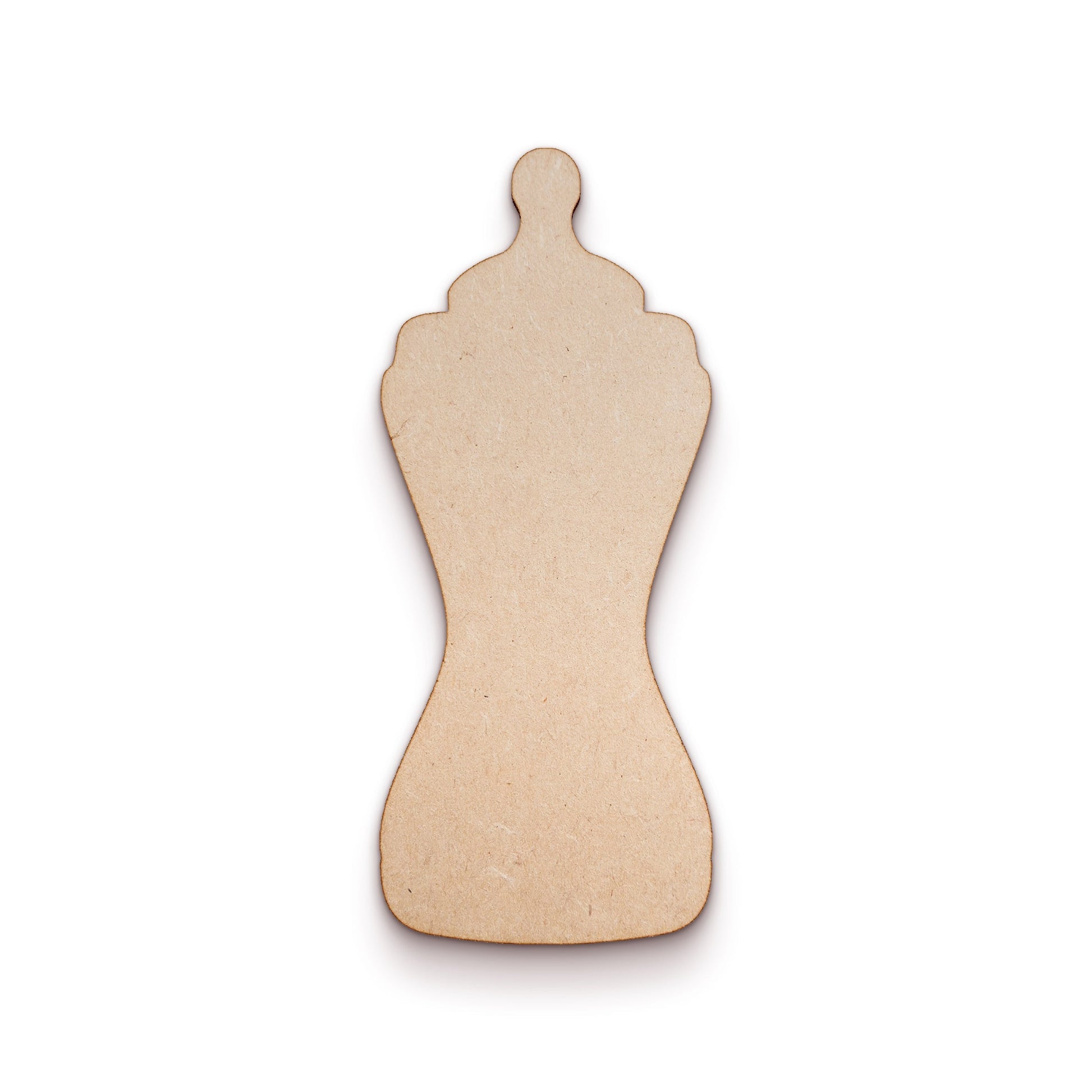 Baby Bottle wood craft shape SKU849659