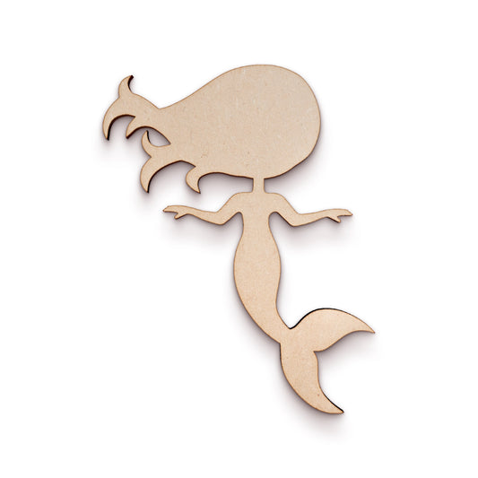 Mermaid wood craft shape SKU880191