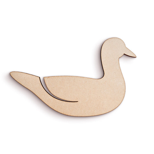 Duck wood craft shape SKU922534