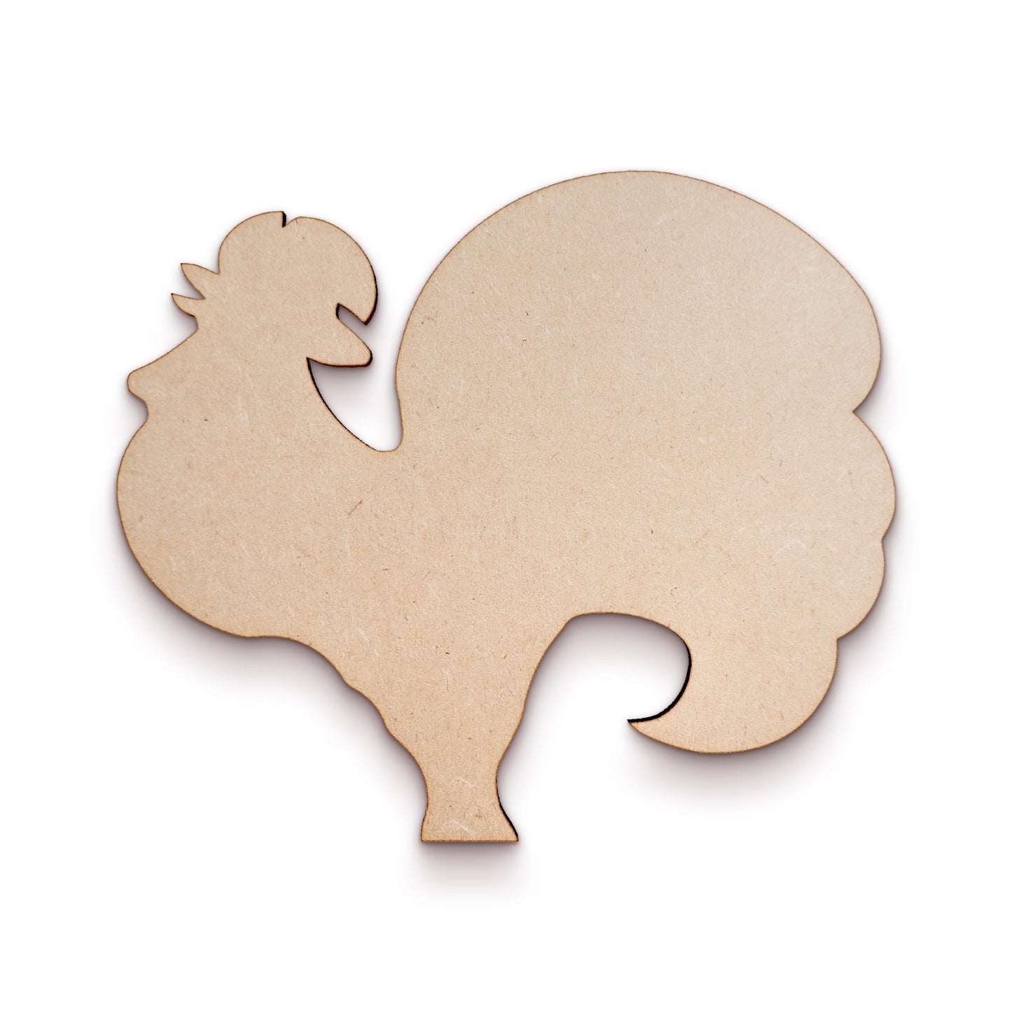 Rooster wood craft shape SKU944132