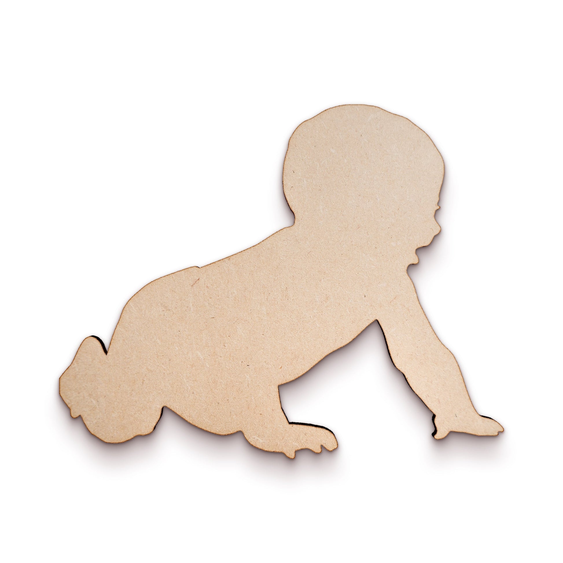 Baby wood craft shape SKU972687