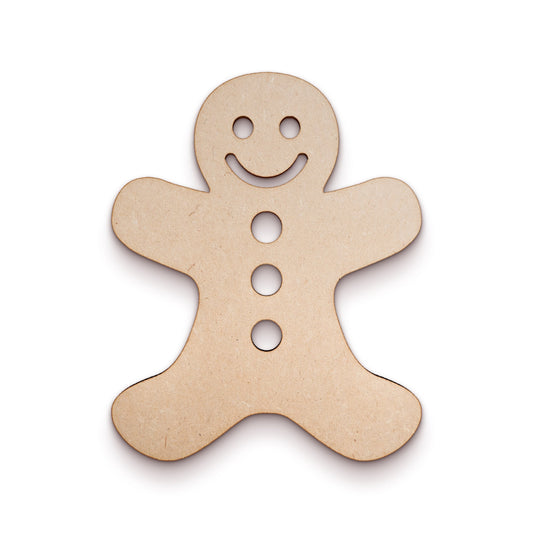 Gingerbread Man wood craft shape SKU985176